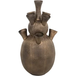 Vaas Maleen 65cm, kleur Brass Antique