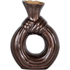 Vaas Suen kleur Donkerbruin