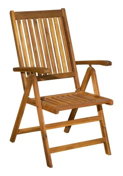 Verstelbare Tuinstoel Larissa Acaciahout