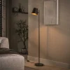 Verstelbare Vloerlamp Telly 157cm, kleur Urban Bruin