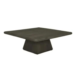 Vierkante Salontafel Asti Mangohout, 90 x 90cm