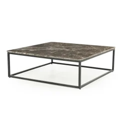 Vierkante Salontafel Rico Marmer, 98 x 98cm