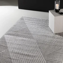 Vloerkleed Auburn kleur Grijs