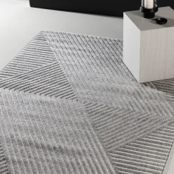 Vloerkleed Auburn kleur Grijs