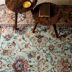 Vloerkleed Bid kleur Old Green