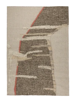 Vloerkleed Briton Wol en jute, kleur Beige