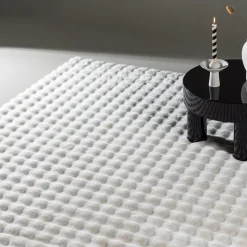 Vloerkleed Dandra kleur Wit