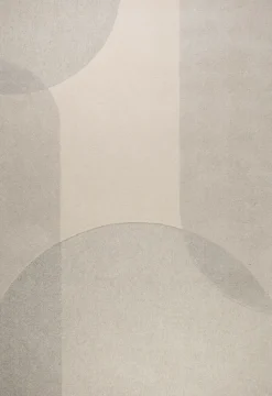 Vloerkleed Dream kleur Naturel/Grijs