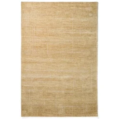 Vloerkleed Eloda kleur Mosterdgeel