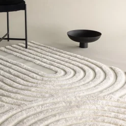 Vloerkleed Gustin kleur Off White