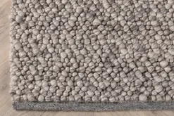 Vloerkleed Ilia Wol, kleur Lichtgrijs