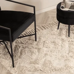 Vloerkleed Isidra kleur Beige