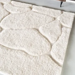 Vloerkleed Kala Wol, kleur Off White