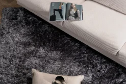 Vloerkleed Kawanda kleur Donkergrijs