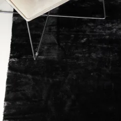 Vloerkleed Kitrina kleur Zwart