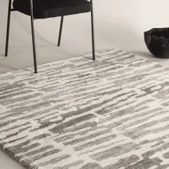 Vloerkleed Malaika kleur Grijs