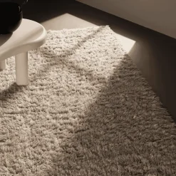 Vloerkleed Mechel Wol, kleur Beige