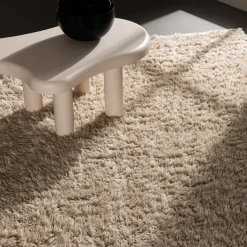 Vloerkleed Mechel Wol, kleur Beige