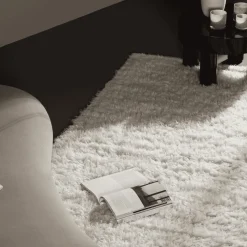 Vloerkleed Mechel Wol, kleur Off White