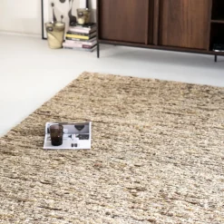 Vloerkleed Takara Wol, kleur Mosterdgeel