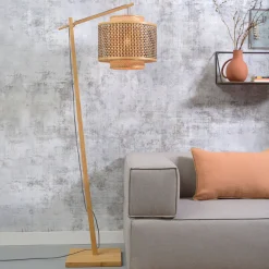 Vloerlamp Bhutan Small, Bamboe