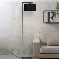Vloerlamp Boston 160cm, kleur Zwart