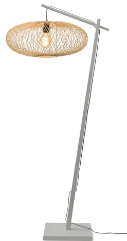 Vloerlamp Cango Bamboe, 176cm