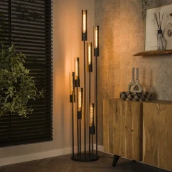 Vloerlamp Charnelle Artic Black