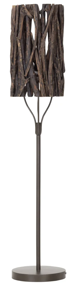 Vloerlamp Forest Teakhout