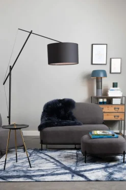 Vloerlamp Frederick, kleur Zwart