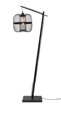 Vloerlamp Hokkaido Bamboe, 176cm