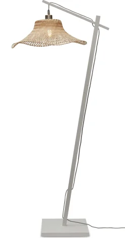 Vloerlamp Ibiza Bamboe, 150cm