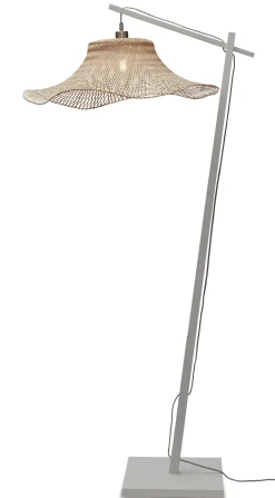 Vloerlamp Ibiza Bamboe, 176cm