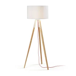 Vloerlamp Iguazu kleur Wit