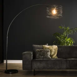 Vloerlamp Jacklynn Charcoal