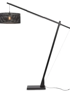 Vloerlamp Java Bamboe, 207cm