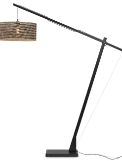 Vloerlamp Java Bamboe, 207cm