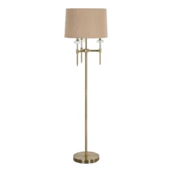 Vloerlamp Josie 161cm hoog, kleur Brushed Gold