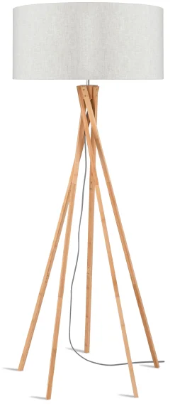 Vloerlamp Kilimanjaro Bamboe en Eco linnen