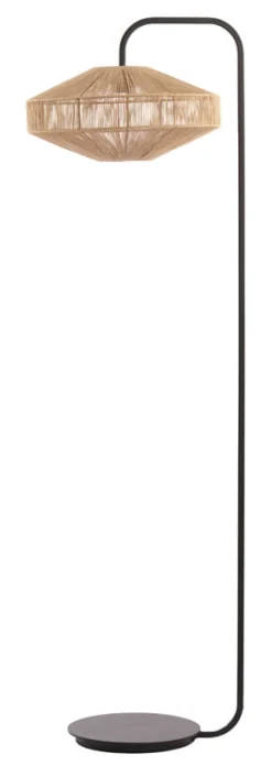 Vloerlamp Lyra 164cm, kleur Naturel