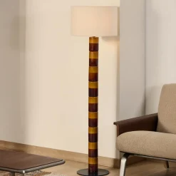 Vloerlamp Mavran Keramiek en stof