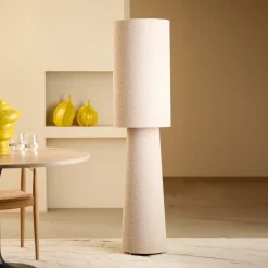 Vloerlamp Mikkel Bouclé 165cm