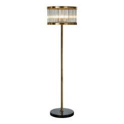 Vloerlamp Nadine 165cm, kleur Brons
