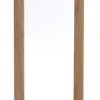 Vloerlamp Paceco Mangohout, 119cm hoog (excl. kap)