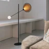 Vloerlamp Sirius 140cm, kleur Zwart/Goud