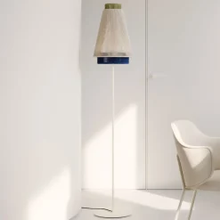 Vloerlamp Yuvia 163cm, Jute