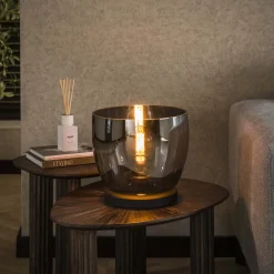 Vloerlamp/Tafellamp Mikado Glas, 27cm hoog