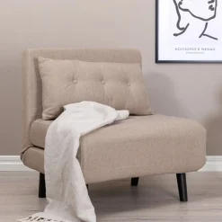 Vouwbed Gaurav Stof, 1-persoons