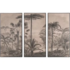 Wall Art Rhapsody Jute, Set van 3 stuks