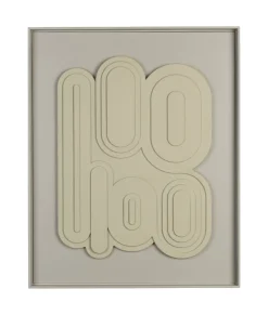 Wanddecoratie August 64 x 52cm